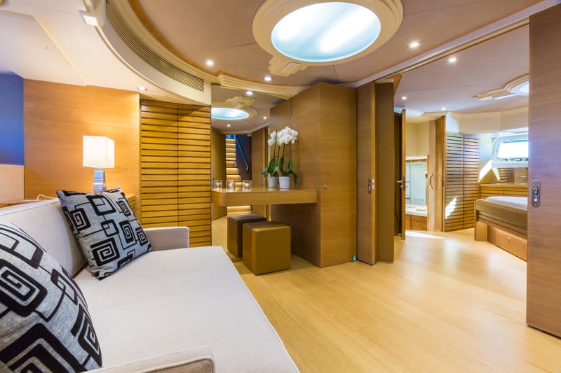 interior - yacht aquarella - billionaire club mykonos yachts mykonos - 6