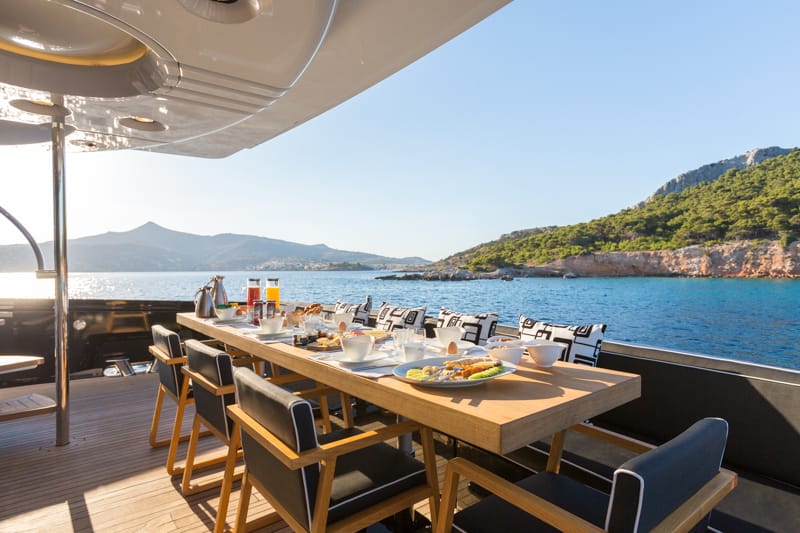 enjoy the sea view - aquarella - yachts mykonos rent