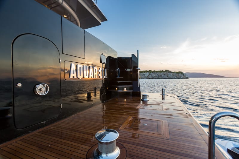 yacht mykonos - aquarella - yachting - billionaire club mykonos