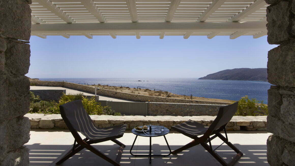 sea view mykonos - blue sapphire villa in Mykonos