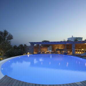 luxury bluewave villa in mykonos - billionaire club best mykonos villas pool
