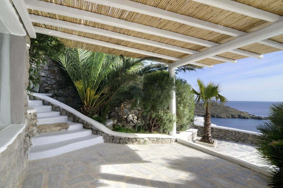 rent elite villas mykonos - mega villa sea