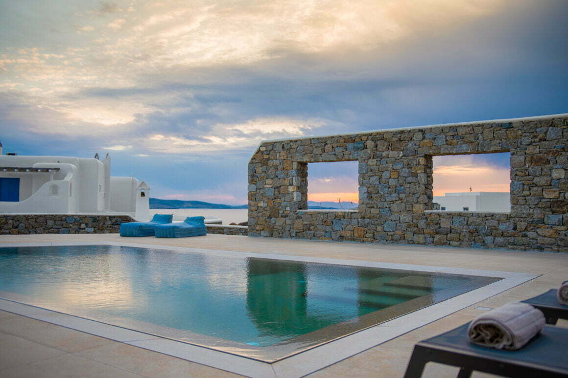 travel to mykonos - elite villa in Mykonos Marevento - billionaire club luxury villas mykonos 1