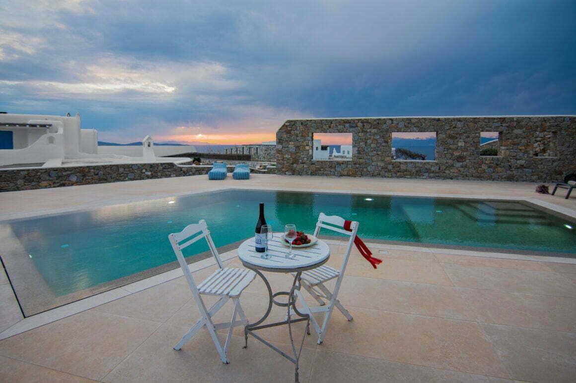 travel to mykonos - elite villa in Mykonos Marevento - billionaire club luxury villas mykonos