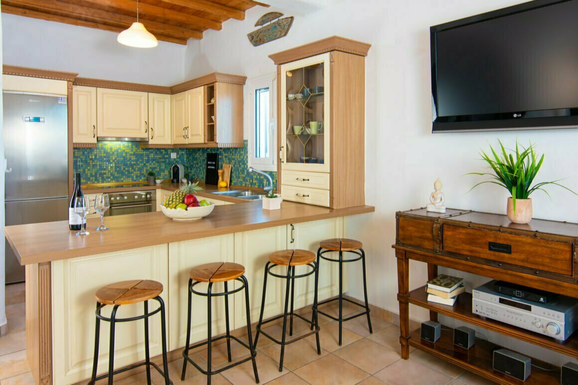 stylish villa mykonos venus - billionaire club kitchen 2