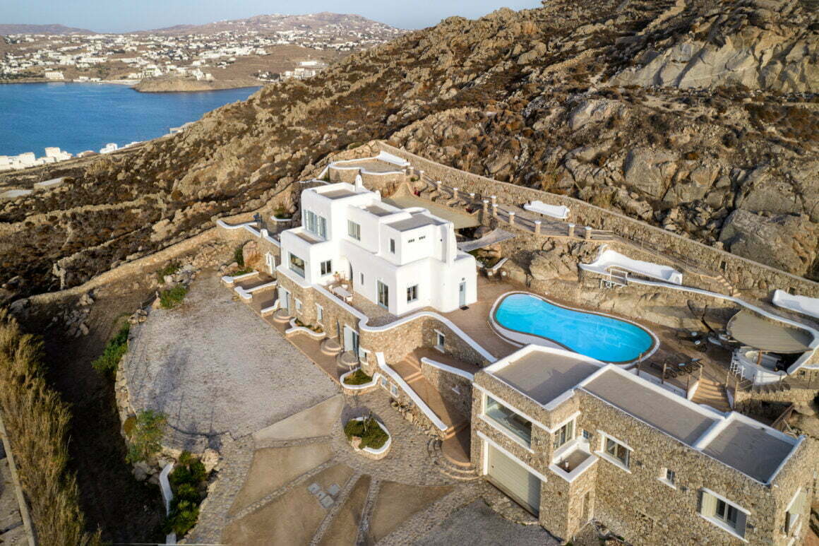 gran kanalia villa mykonos pool - mykonos villas to rent