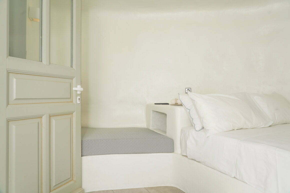 bedroom jewel villa mykonos vesper