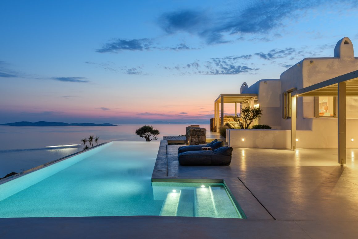 perfect villas mykonos - villa starlight