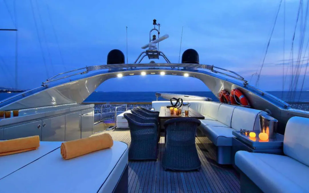 athina mega yacht posillipo interior