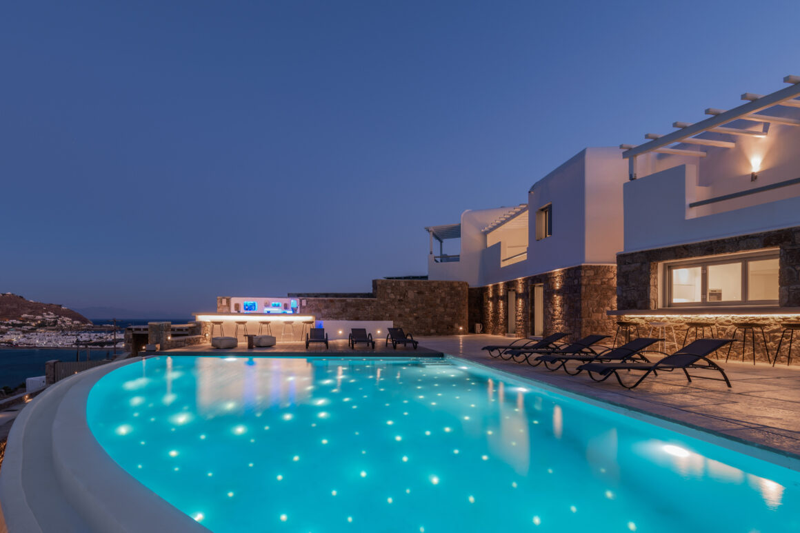 greece villa mykonian silence amazing pool